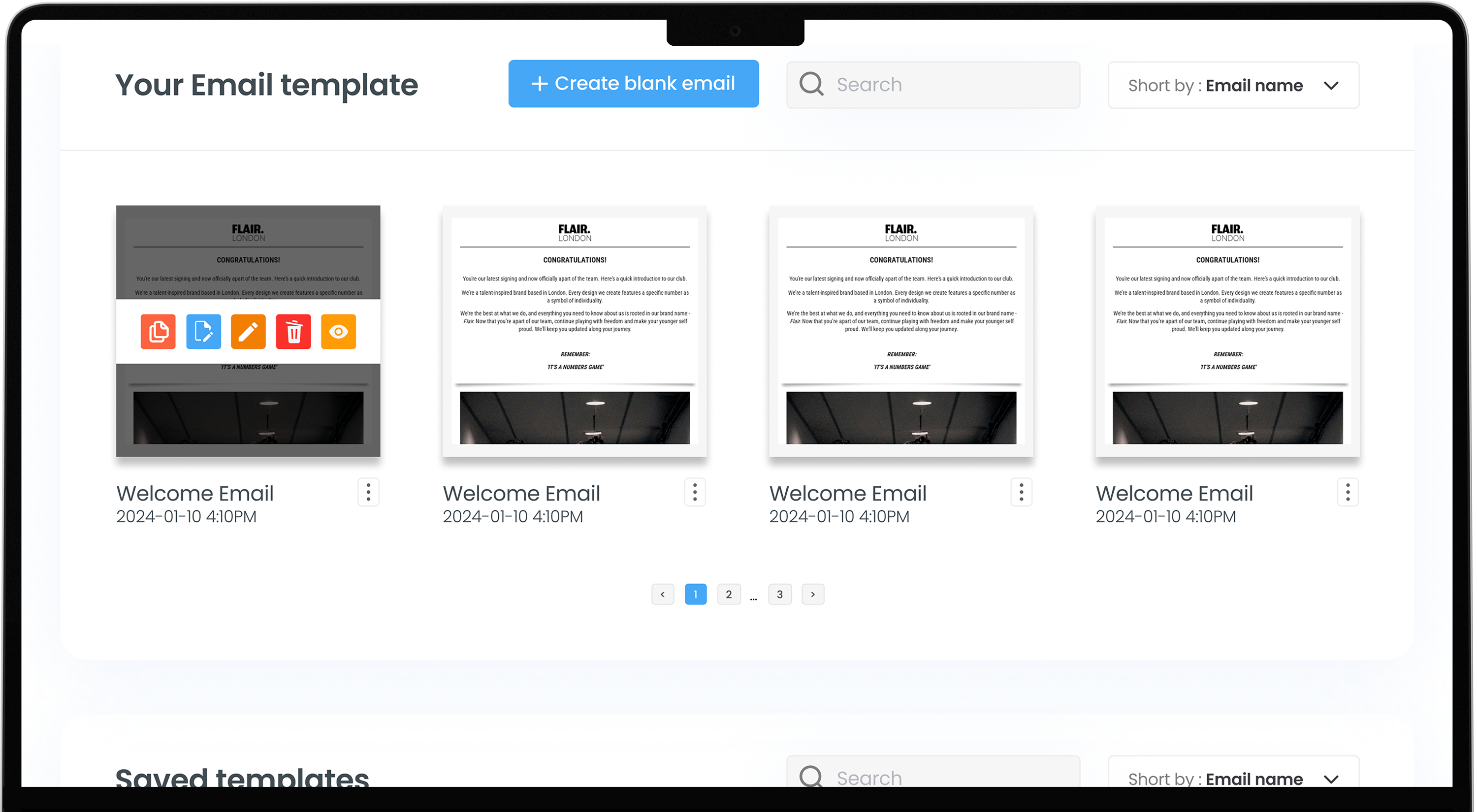 Create Email Template